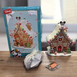 Dept 56 MICKEY'S GUMDROP HOUSE Disney Village Mickey Mouse CHRISTMAS NIB
